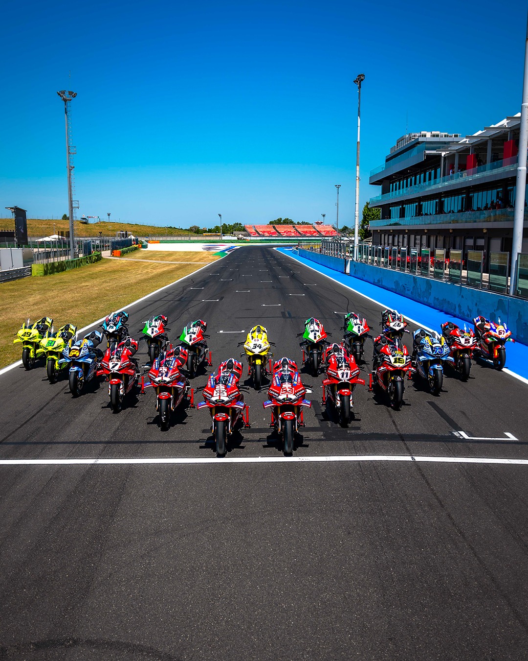 The bikes of the Lenovo Race of Champions